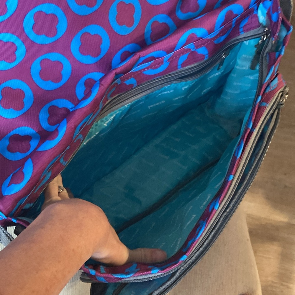 Colorful Patterned Messenger Bag - Picture 8 of 13